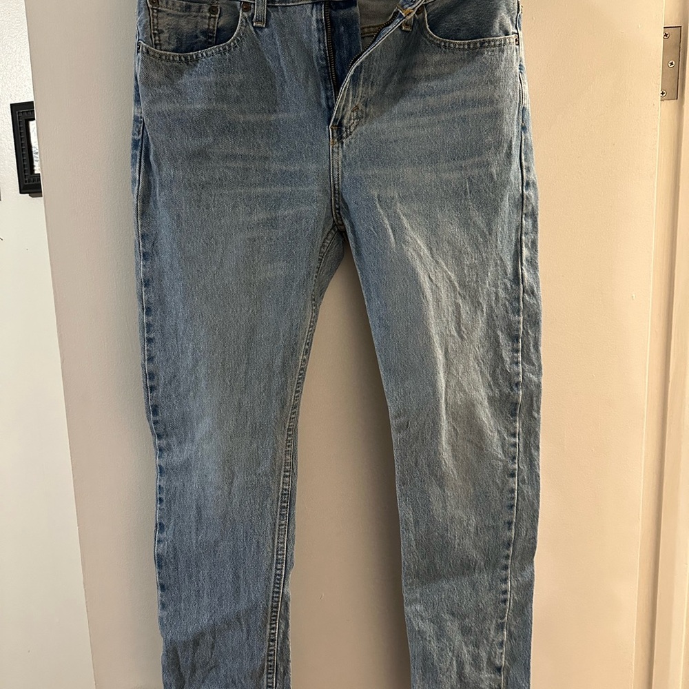 Levi's Men's Light Blue Straight Jeans